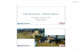 Calf Nutrition –What’s New? › sites › default › files...6/27/2012 1 Calf Nutrition –What’s New? David B. Carlson, PhD Milk Products June 2012