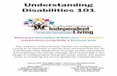 Understanding Disabilities 101...to discuss disability awareness and share communication and interaction tips; American’s with Disabilities Act (ADA) requirements and offer disability