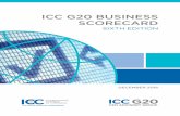 ICC G20 BUSINESS SCORECARD - iccwbo.org€¦ · 4 ICC G20 Business Scorecard Sixth Edition The importance of the G20 to international business The G20 agenda bears upon core business