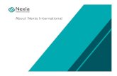 About Nexia International · Nexia International is a leading, global network of independent accounting and consulting firms. When you choose a Nexia firm, you get a more responsive,