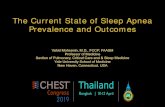0900 The Current State of Sleep Apnea- Prevalence and ... · The Current State of Sleep Apnea Prevalence and Outcomes Vahid Mohsenin, M.D., FCCP, FAASM ... 2016 Population - based