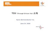 Hynix Semiconductor Inc. · June 24, 2009. TSV (Through Silicon Via) ... 3D IC Report, Yole Development, 2007  Multi Chip Package  Through Si Via. 2D configuration.