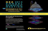 GSA 2014 Optimal Aging ANNUAL Through Research …at the GSA Annual Scientific Meeting in honor of its 40th anniversary: • From Cells to Society: NIA at 40—Past, Present, and Future