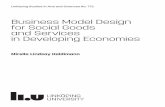 Business Model Design for Social Goods and Services in ...liu.diva-portal.org/smash/get/diva2:1317490/FULLTEXT01.pdf · Business Model Design for Social Goods and Services in Developing