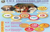 RMK Engineering Collegermkec.ac.in/award/images/RMK-ECE-PAMPHLET.pdf · R.S.M. Nagar, Kavaraipettai - 601 206 Department of Electronics & Communication Engineering ca EDUC AICTE-CII