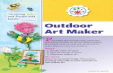 —Joyce Sidman Outdoor Art Maker - Girl Scouts · When I’ve earned this badge, I’ll know how to look at nature like an artist and make my own outdoor art. Outdoor Art Maker Yellow