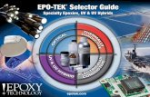 epotekepotek.com Full Line of products at: epotek.com Adhesive Expert advice at: techserv@epotek.com Optical/UV Hybrids of EPO-TEK 301 & 353ND Family Epoxy Technology has developed