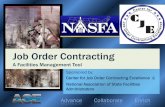 Job Order Contracting › wp-content › uploads › 2016 › ... · Job Order Contracting Definition • Job Order Contracting (JOC) is a contracting method to get numerous, commonly