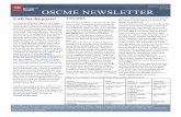 Volume 3 | Number 3 July 3, 2019 OSCME NEWSLETTER › ... › OSCME-Newsletter-Vol-III-Num-3-July-2019.pdf · 3.07.2019  · OSCME NEWSLETTER Volume 3 | Number 3 July 3, 2019 Call