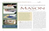 Masonic Education and Analysis - THE DISTINGUISHED BADGEfreemasoninformation.com/wp-content/uploads/2013/06/... · 2014-05-24 · bespoke Masonic aprons. He is the only such craftsman