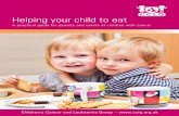 Helping your child to eat - CCLGMay_14)… · Helping your child to eat when their appetite is poor My child doesn’t feel hungry A poor appetite is a common problem for children