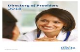 Directory of Providers 2018 - JSA Healthcare Provider...2727 W. Dr. MLK Blvd., Suite 850 Tampa, FL 33607 (813) 871-2717 Cortaro Monday - Friday: 8 a.m. - 5 p.m. Susana Vasseur, MD