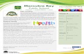 Duncan St, Maroubra Fax: h © Maroubra Bay Newsletter T1 W5 ... · Tue 27/2 4/5D Assembly 2.15pm Fri 2/3 PSSA Rnd 2 Week 6 Tue 6/3 4H Assembly 2.15pm Wed 7/3 School Photo Day P&C