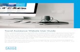 Travel Assistance Website User Guide - Pacific University · 2017-10-18 · Travel Assistance Website User Guide A comprehensive website available through multiple digital devices