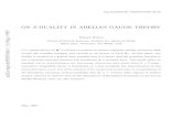 ON S-DUALITY IN ABELIAN GAUGE THEORY - arXiv · ON S-DUALITY IN ABELIAN GAUGE THEORY Edward Witten School of Natural Sciences, Institute for Advanced Study Olden Lane, Princeton,