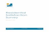 Residential Satisfaction Survey - CLA · 2017-12-22 · RESIDENTIAL SATISFACTION SURVEY - DECEMBER 21, 2017 2 Survey Results Survey Question Average Answer My Host Home Provider makes