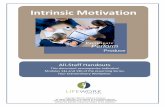 Intrinsic Motivation€¦ · Key idea: In order to shift a disengaged, self-centered, and extrinsically motivated person into a socially interested, caring, creative and intrinsically