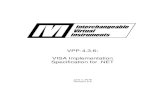 Interchangeable Virtual Instruments › docs › vpp436_2016-06-07.pdf · Interchangeable Instruments IVI Virtual VPP-4.3.6: VISA Implementation Specification for .NET June 7, 2016