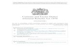 Customs and Excise Duties (General Reliefs) Act 1979Changes to legislation: Customs and Excise Duties (General Reliefs) Act 1979 is up to date with all changes known to be in force