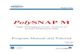 SNAP manual 2.0 - University of Glasgow Chemistry › snap › files › polysnap-m › Manual.pdf · Program Manual and Tutorial Version 2.0.1 April 2007. Credits PolySNAP M Systematic
