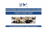 EASTERN GOLDFIELDS COLLEGE · 2019-07-30 · Cinematic conventions and genre Productions tasks UNIT 2 – Journalism Point of View, Selection & Documentary Conventions Non-fiction