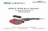 POLY-PTX Eco Smart - EMI Supply Inc › catalog › images › UPLOAD › ... · 1. By fitting our abrasion-proof PTX Eco Smart-grinding belt roll, you can rapidly convert the PTX