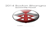 2014 Boston Bhangra · The group participates in Bhangra competitions on an international level, placing first at Southern Bhangra Stampede, South Beach Bhangra, Bruin Bhangra, and