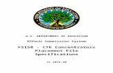FS158 – CTE Concentrators Placement File …€¦ · Web viewThe CTE director in your state will have a copy of the ED-approved Perkins State Plan. What students in which institutions