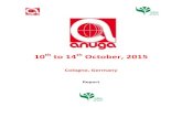Cologne, Germany - APEDAapeda.gov.in/apedawebsite/trade_promotion/ReportsTradeEvents/Re… · ANUGA, Cologne – 2015 ANUGA 2015: A record number of exhibitors and growth in ... •
