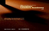 Christian Leaders Academy - CBSfile.cbs.co.kr/cbs/event/10/ceo_academy/brochure_100929.pdf · 교육장소 호텔리츠칼튼서울설악룸, 금강룸 주 최 cbs, 인간개발연구원