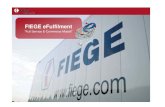 FIEGE eFulfilment 2010-05 eng internet - Easyfairs · 2019-02-27 · Consulting service fo r your optimal shop solution ... FIEGE eFulfilment Marketing & Sales Support Webshop Services