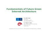 Fundamentals of Fundamentals of …docbox.etsi.org › Workshop › 2011 › 201109_FUTURENETWORKS › 01...Fundamentals of Future Green Internet Architecture -ETSI Future Network