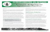University of Missouri Center for Agroforestry Economic ... · AGROFORESTRY IN ACTION Economic Budgeting for Agroforestry Practices University of Missouri Center for Agroforestry