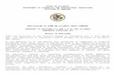 STATE OF ILLINOIS - Illinois Department of Financial and ...  · Web viewIllinois Department of Financial and Professional Regulation. Division of Banking. ATTN: Compliance Reporting