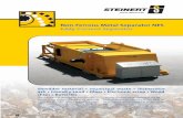 Non-Ferrous Metal Separator NES Eddy Current Separator · The mechanical recovery of non-ferrous metals is the economic basis of all recycling – and the STEINERT Eddy Current Separator