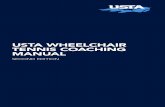 USTA WHEELCHAIR TENNIS COACHING MANUAL€¦ · from all walks of life. Tennis, and wheelchair tennis in particular, truly is a sport for a lifetime! Now is the time… Educate, advocate