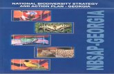 Biodiversity Strategy and Action Plan · Vertebrate fauna is well represented in Georgia, with 84 species of native fish, 12 amphibians and 52 reptile species. Migratory birds visit
