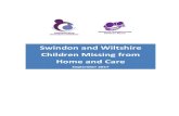 Swindon and Wiltshire Children Missing from Home and Care › wp-content › uploads › 2018 › 03 › Item04b_… · A quarterly report analysing the missing children data is presented
