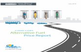 Clean Cities Alternative Fuel Price Report, July 2018 › files › u › publication › ... · CLEAN CITIES ALTERNATIVE FUEL PRICE REPORT JULY 2018 Methodology • This report’s