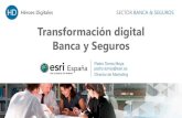 Transformación digital Banca y Segurosdownload.microsoft.com/.../4-Esri-Banca-y-Seguros.pdf · Transformación digital en Banca y Seguros TRANSFORMACIÓN DIGITAL EN BANCA Y SEGUROS