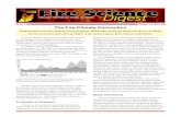Fire Science DigeSt iSSue 1 OctOBer 2007 iSSue 1 OctOBer ... · Fire Science DigeSt iSSue 1 OctOBer 2007 the Fire-climate connection periodic fire. Climate, interacting with the ecosystem