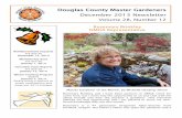 Douglas County Master Gardeners December 2013 Newsletterdouglascountymg.org/docs/newsletter/dcmg201312.pdf · 2014-09-09 · Douglas County Master Gardeners – December 2013 Newsletter