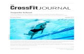 THE JU RNAL - IdrottOnline · swimming efficiency. Adam Palmer explains how you can learn to cut through the water. Ruby Wolff/CrossFit Journal The 2013 Reebok CrossFit Games introduced