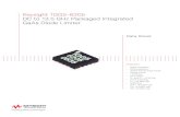 Keysight 1GG5-6205 DC to 13.5 GHz Packaged Integrated GaAs ... · ed to the shunt diode stacks of the input limiter MMIC to allow DC offsets of the RFIN pins. 1. Pin 17 is the center