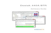 Dostek 440A BTR - MEMEX Inc. › ...Dostek-440A-BTR-Software-Guide.pdf · › To automatically install your software license key on a computer that does not have access to your email,