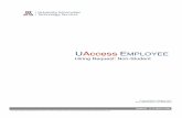 UAccess Employee Hiring nonstudent(icv)uits.arizona.edu/sites/default/files/workshops/... · Vitae checkbox, updated links to HR website 02/16/2016 2.04 Changed example contract status