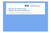 Demystifying Risk Assessment - halsbury.com · Demystifying Risk Assessment A guide to effective group safety ... Financial Security The DfES also recommends that leaders should ensure