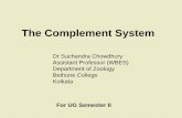 The Complement System - bethunecollege.ac.in Sem 2...• The complement pathway that is initiated is the lectin pathway of complement activation. • Like the classical pathway, it