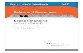 Lease Financing, Comptroller's Handbook · 2020-06-22 · Version 1.2 Introduction > Overview Comptroller’s Handbook 1 Lease Financing Introduction The Office of the Comptroller