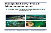 Regulatory Pest Management - College of Agriculture ... › ipm › uploads › files › ... · Category 9, Regulatory Pest Management, covers the management and control of pests